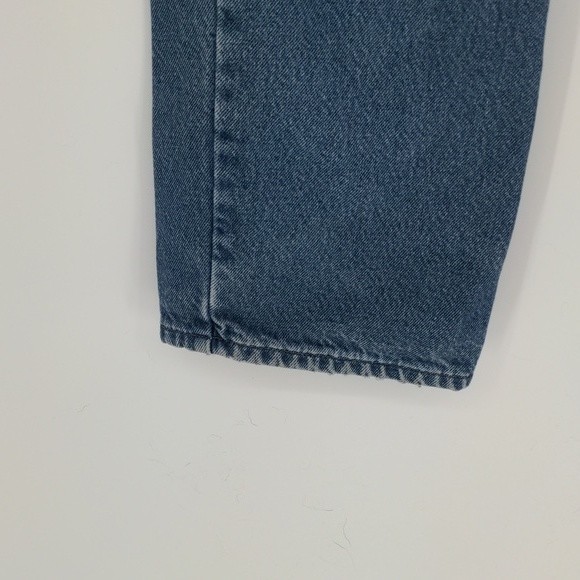 L.L. Bean Men's Comfort Waist Medium Wash Lined Straight Leg Jean Size 36 x 29 - Picture 9 of 15